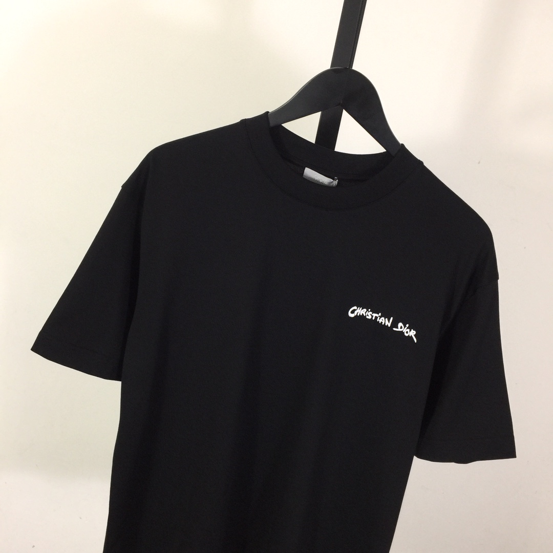 Dior Embossed Logo T-Shirt - EUR FASHION