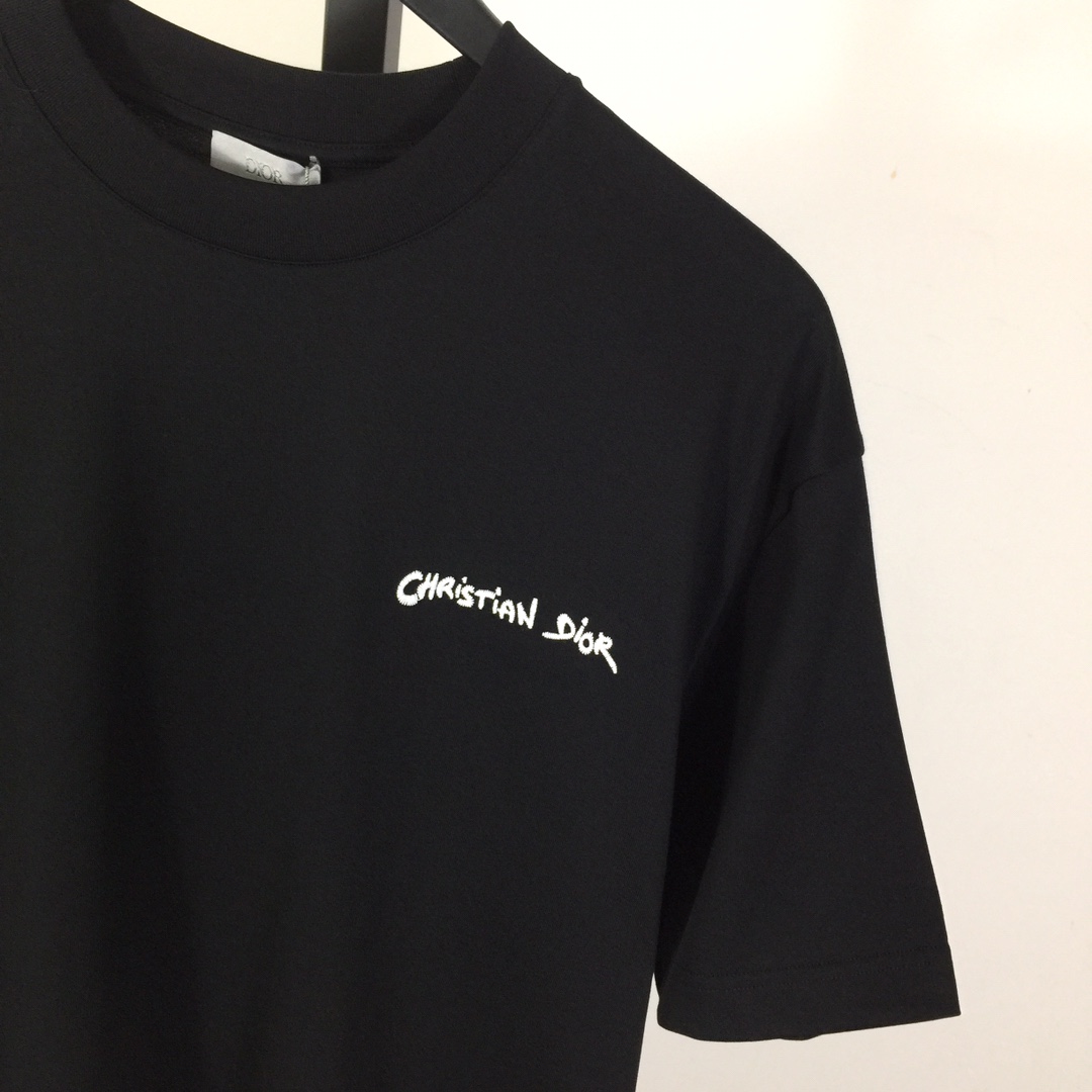 Dior Embossed Logo T-Shirt - EUR FASHION