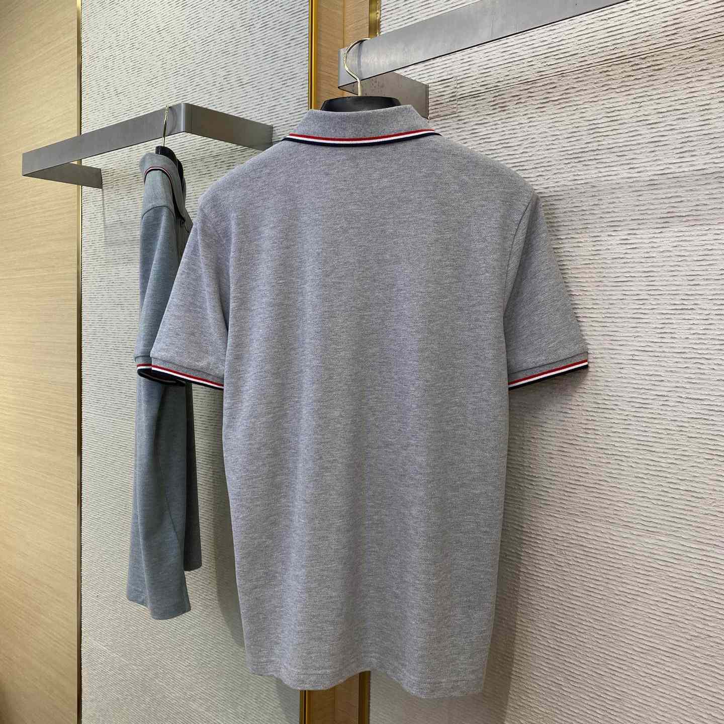 Moncler Logo Cotton Polo Shirt - EUR FASHION
