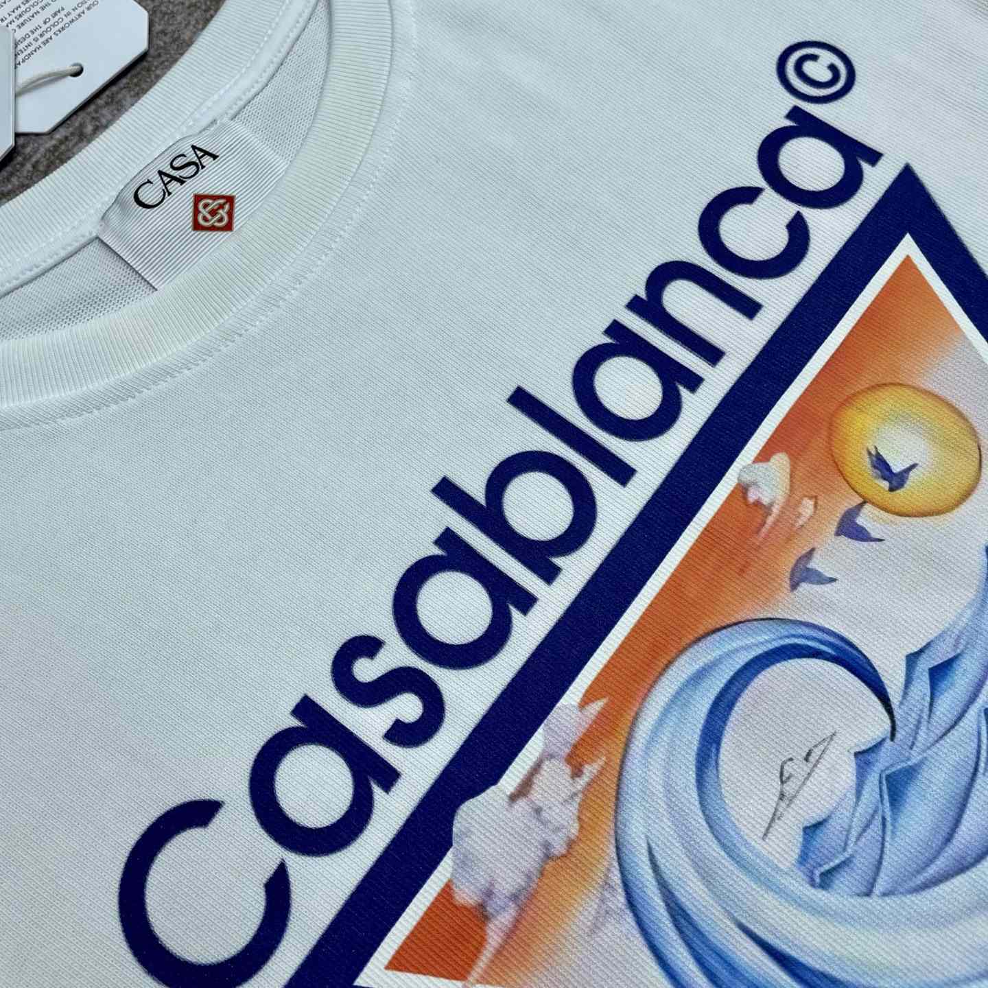 Casablanca Tennis Club Icon T-shirt   C973 - EUR FASHION