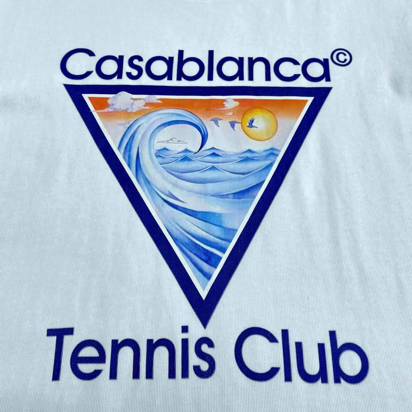 Casablanca Tennis Club Icon T-shirt   C973 - EUR FASHION