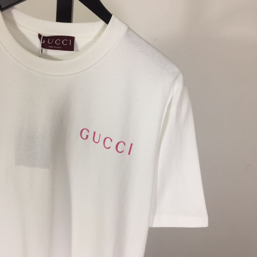 Gucci Printed Cotton Jersey T-shirt - EUR FASHION