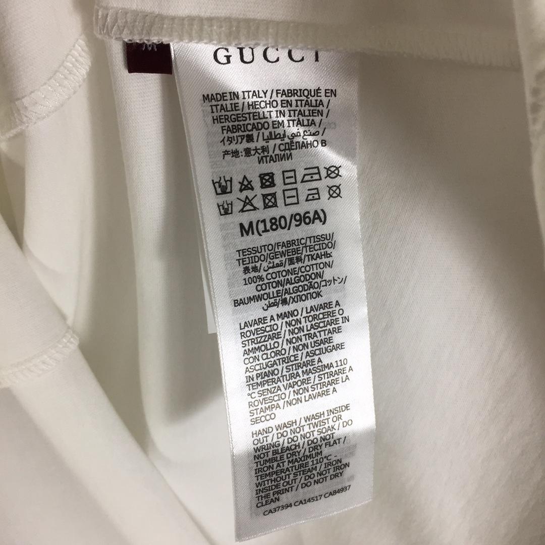 Gucci Printed Cotton Jersey T-shirt - EUR FASHION