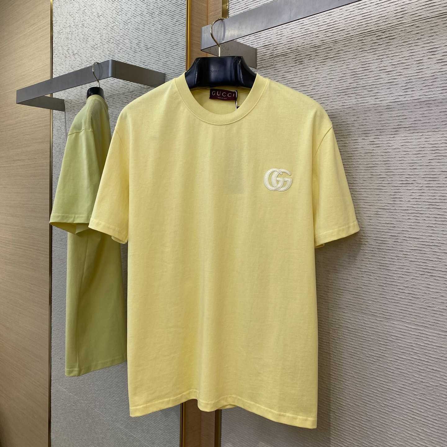 Gucci Embroidered Cotton Jersey T-shirt - EUR FASHION