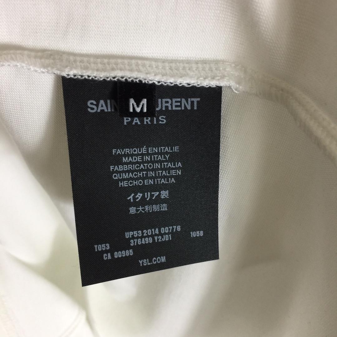 Saint Laurent Cotton-jersey T-shirt  - EUR FASHION