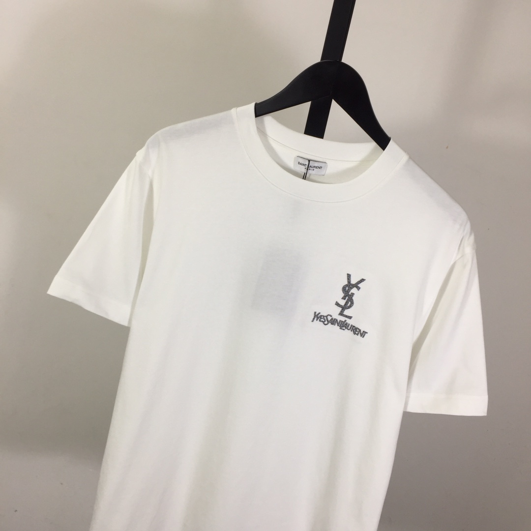Saint Laurent Cotton-jersey T-shirt  - EUR FASHION