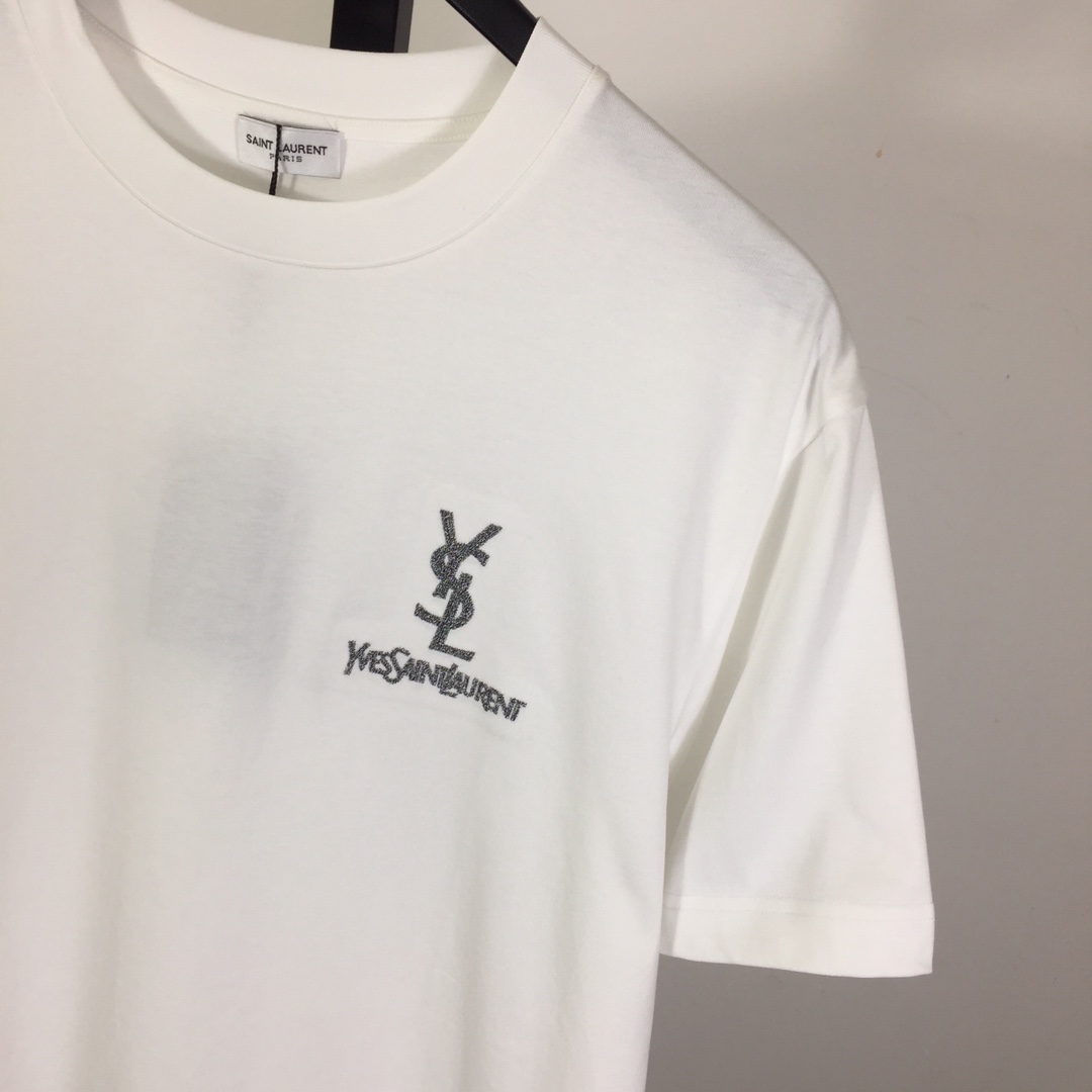 Saint Laurent Cotton-jersey T-shirt  - EUR FASHION