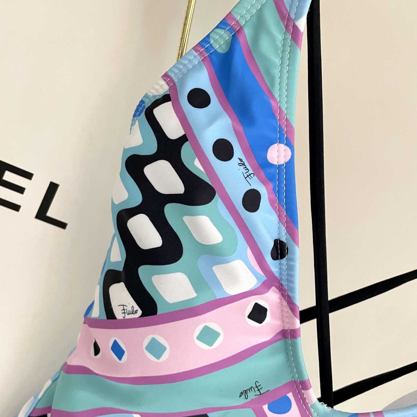 Pucci Iride-Print Swimsuit  - EUR FASHION