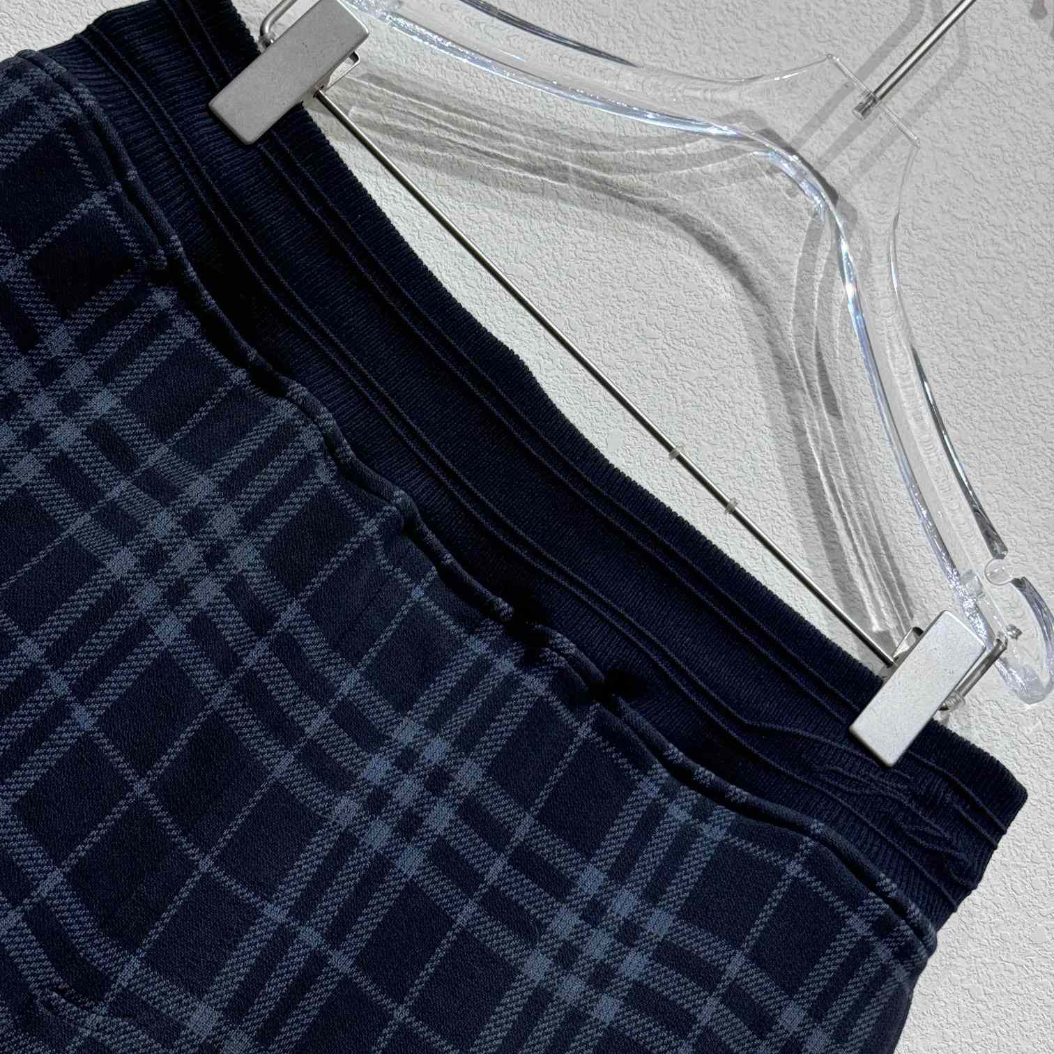 Burberry Check Stretch Cotton Blend Shorts - EUR FASHION