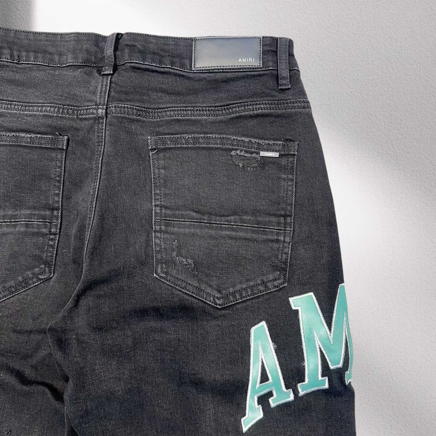 Amiri Denim Shorts     8011 - EUR FASHION