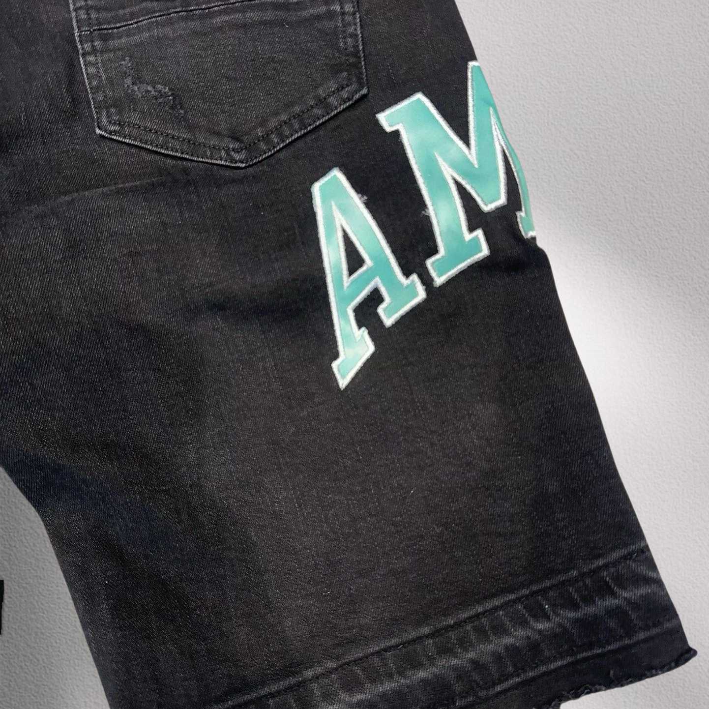 Amiri Denim Shorts     8011 - EUR FASHION