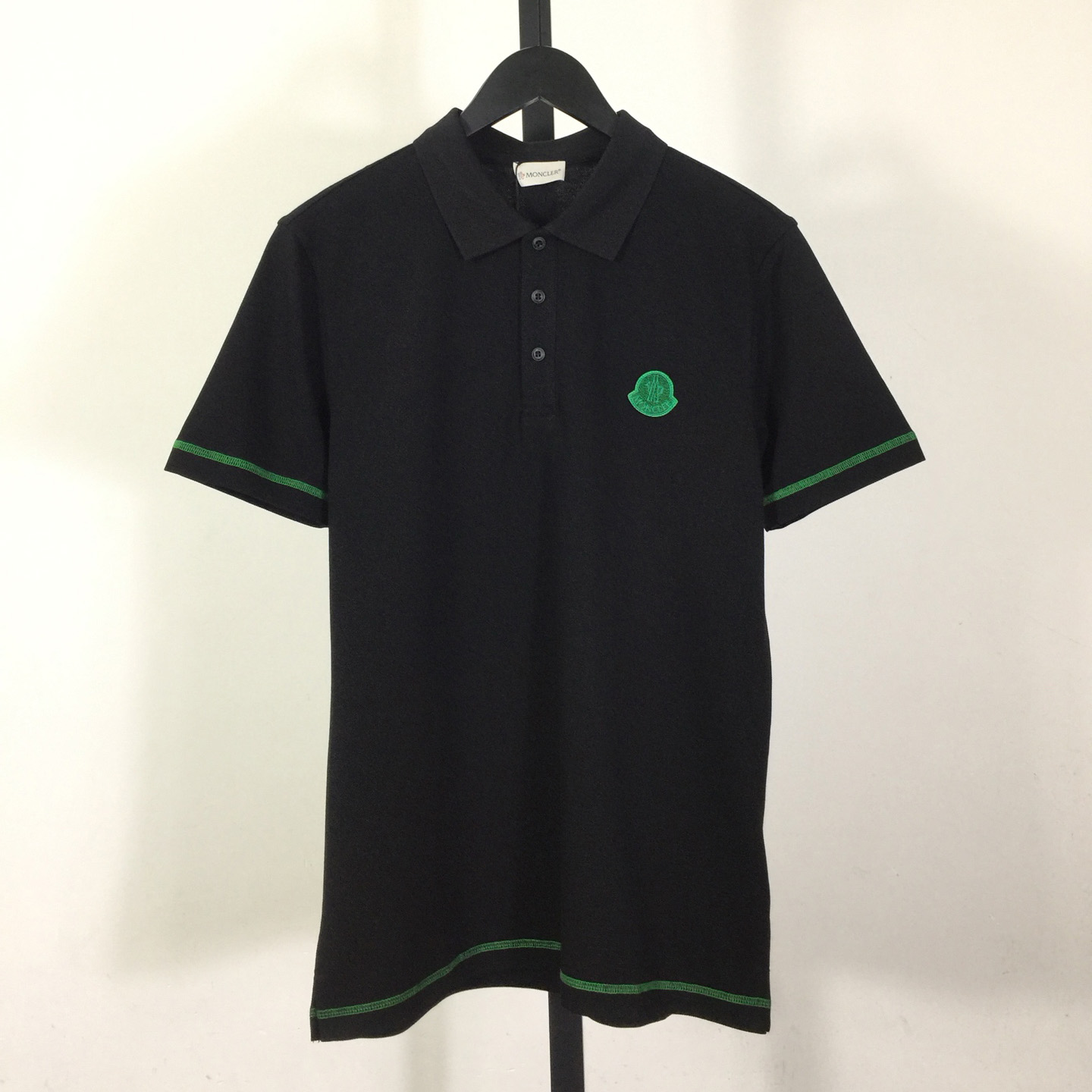 Moncler logo-patch Cotton Polo Shirt - EUR FASHION