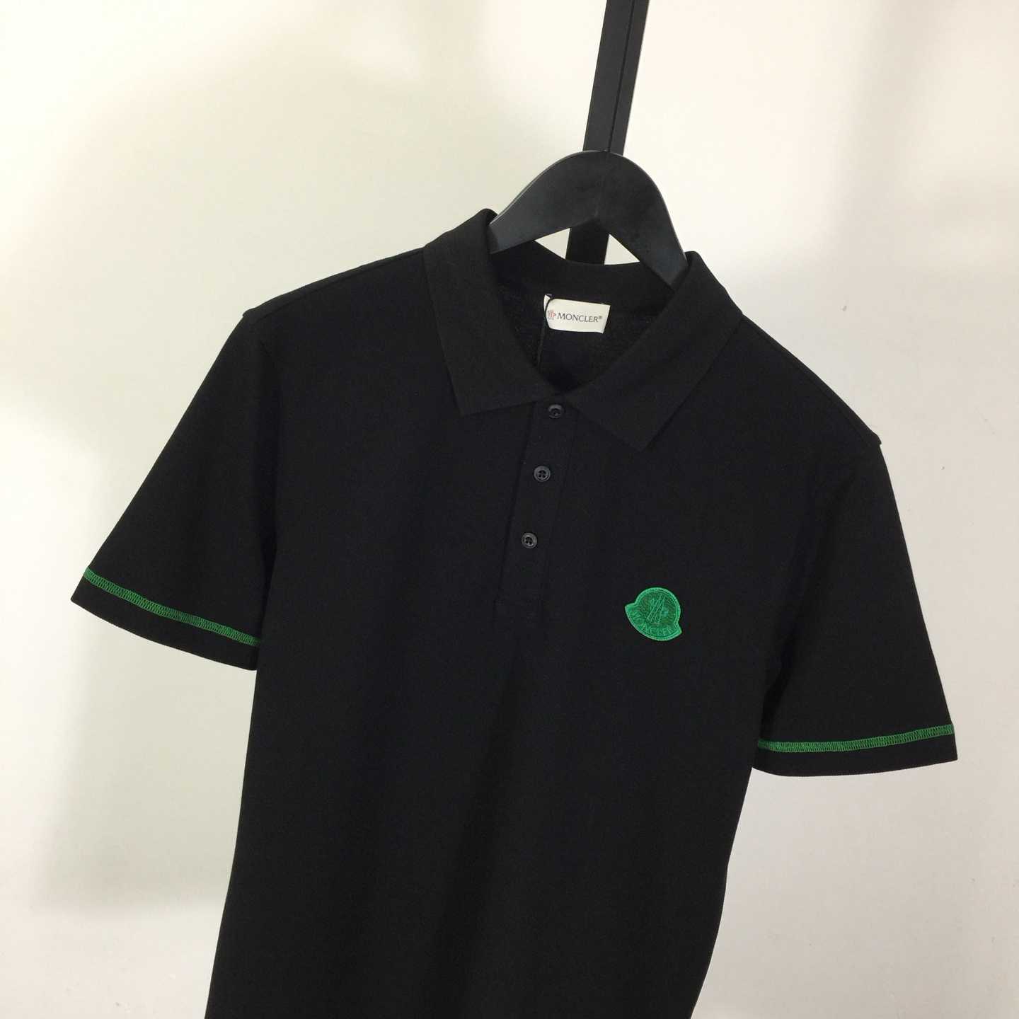Moncler logo-patch Cotton Polo Shirt - EUR FASHION