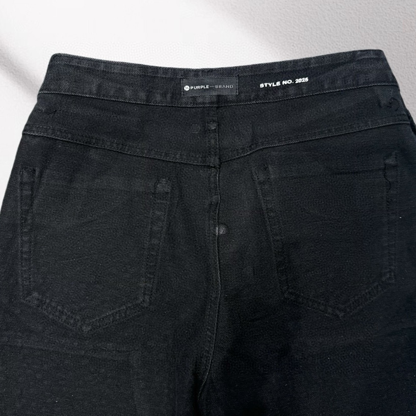 Purple-Brand Denim Shorts    6041 - EUR FASHION