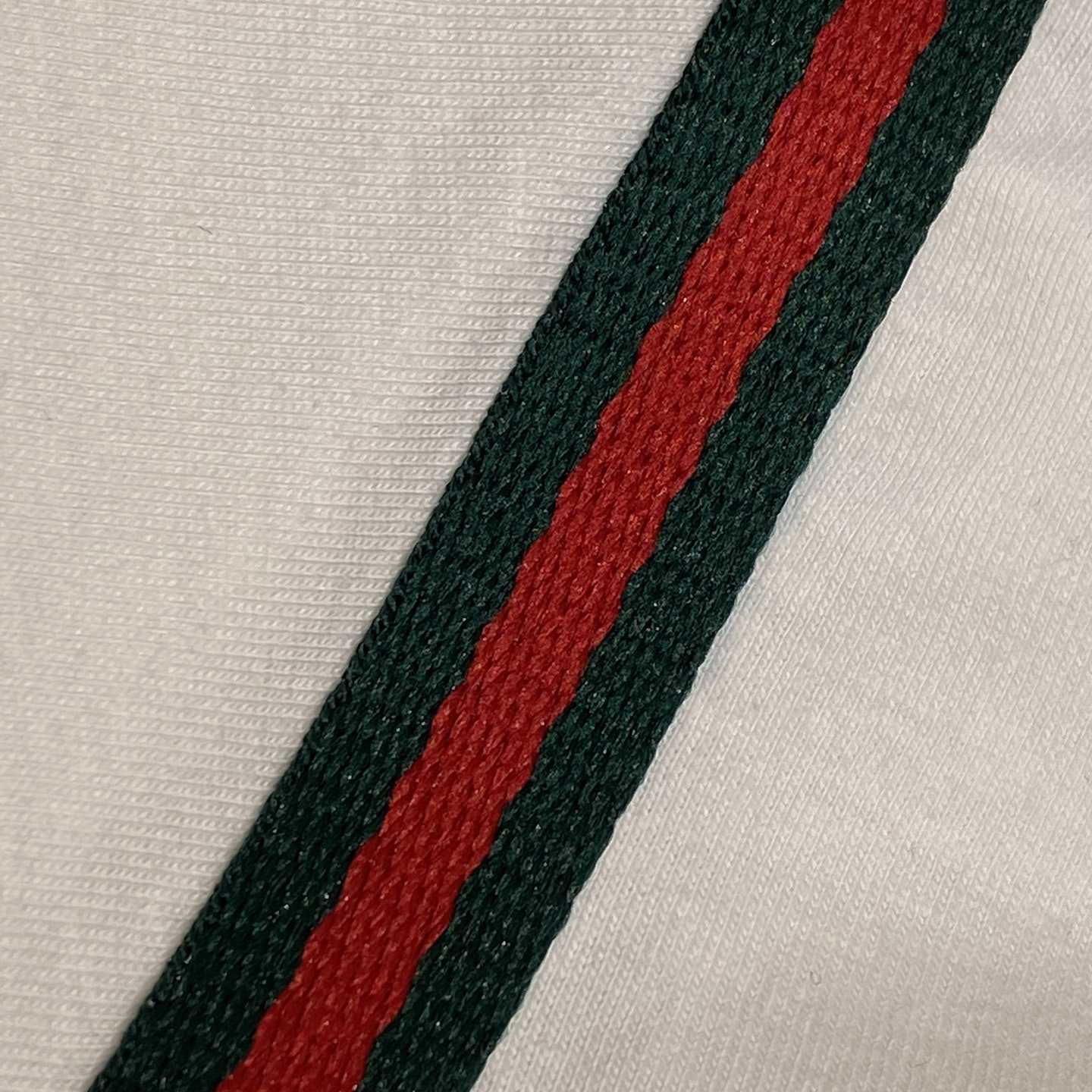 Gucci Cotton Jersey T-shirt With Web - EUR FASHION