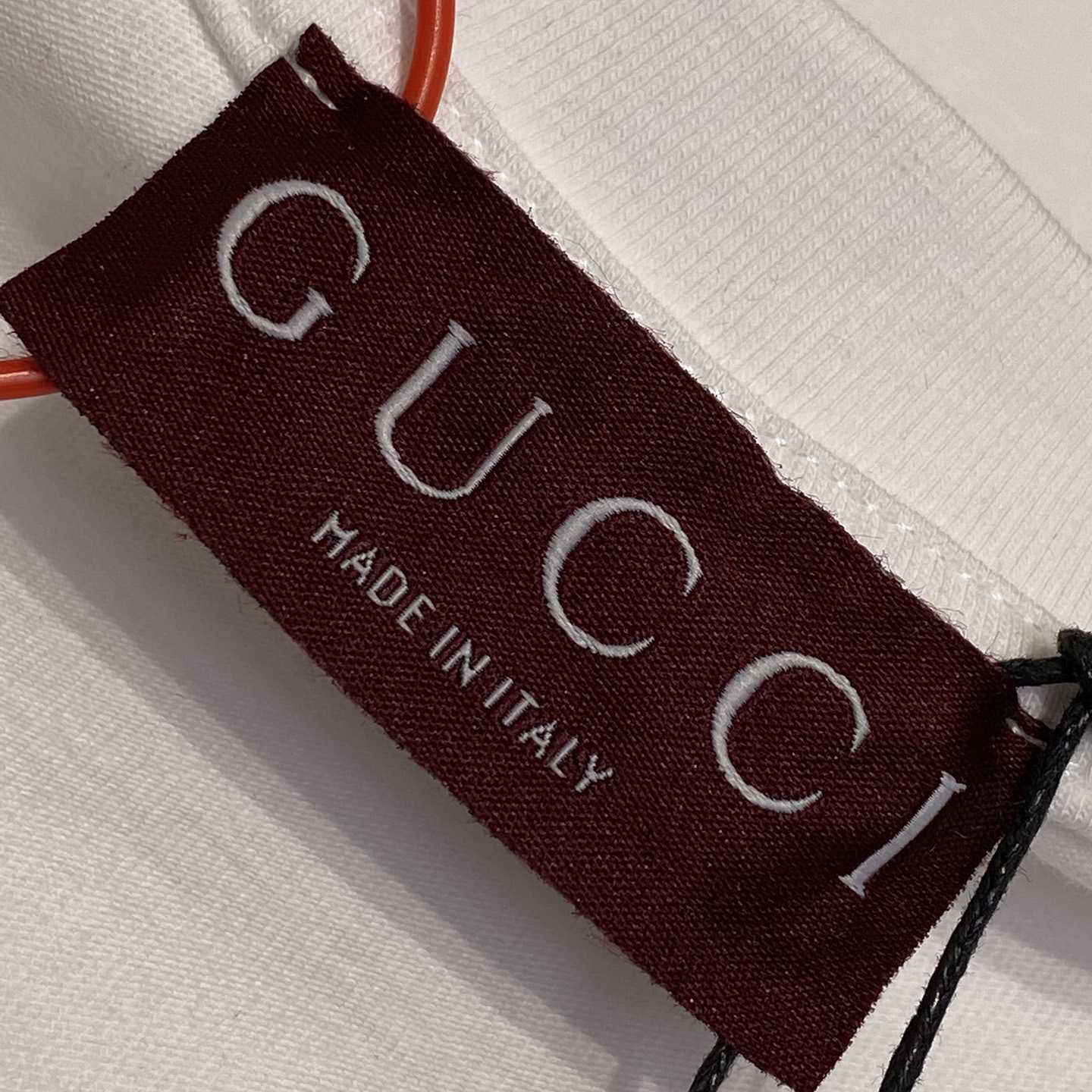 Gucci Cotton Jersey T-shirt With Web - EUR FASHION