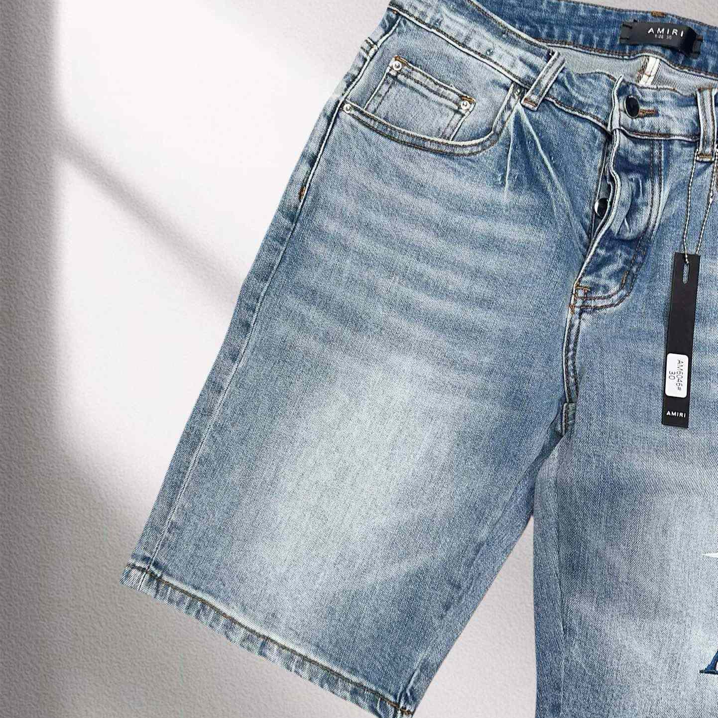 Amiri Denim Shorts     6046 - EUR FASHION