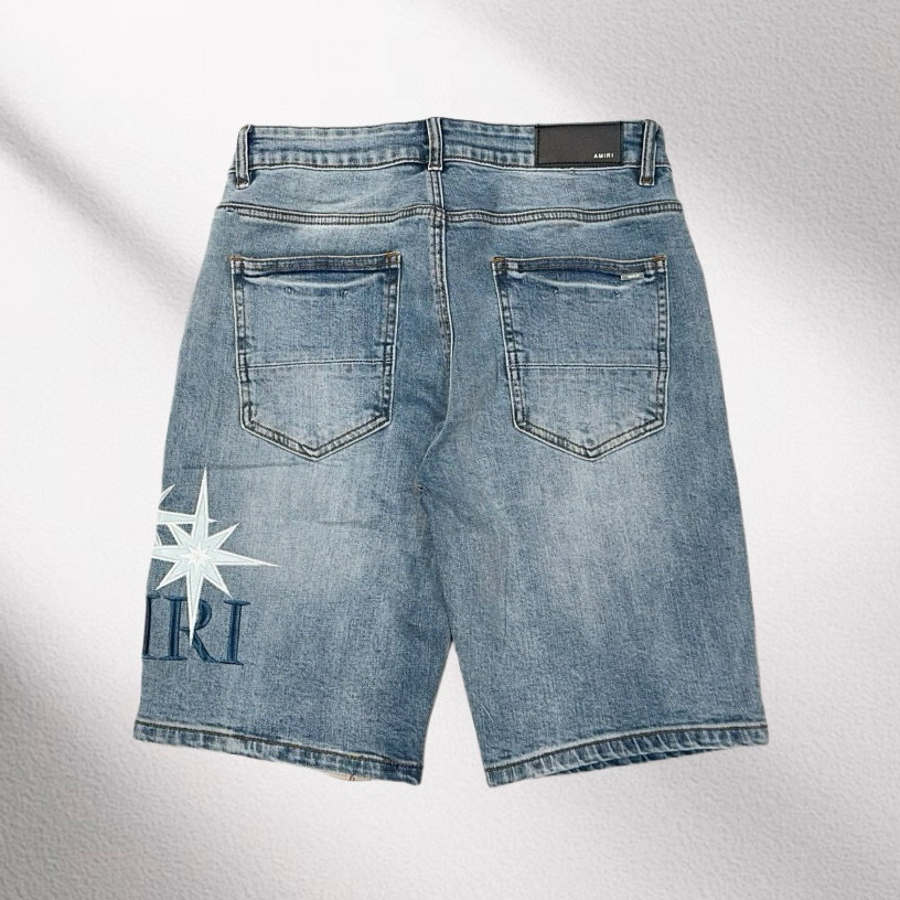 Amiri Denim Shorts     6046 - EUR FASHION