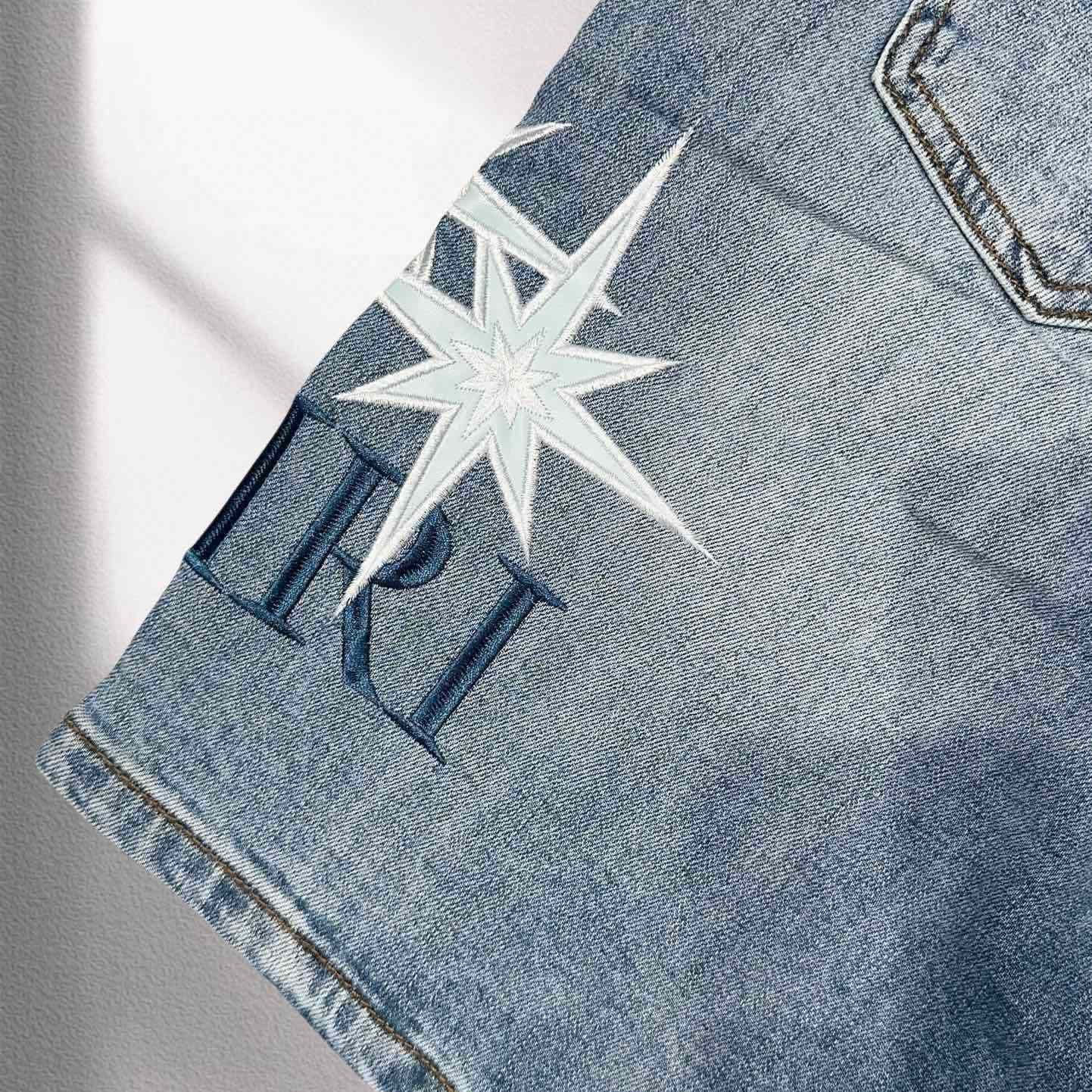 Amiri Denim Shorts     6046 - EUR FASHION