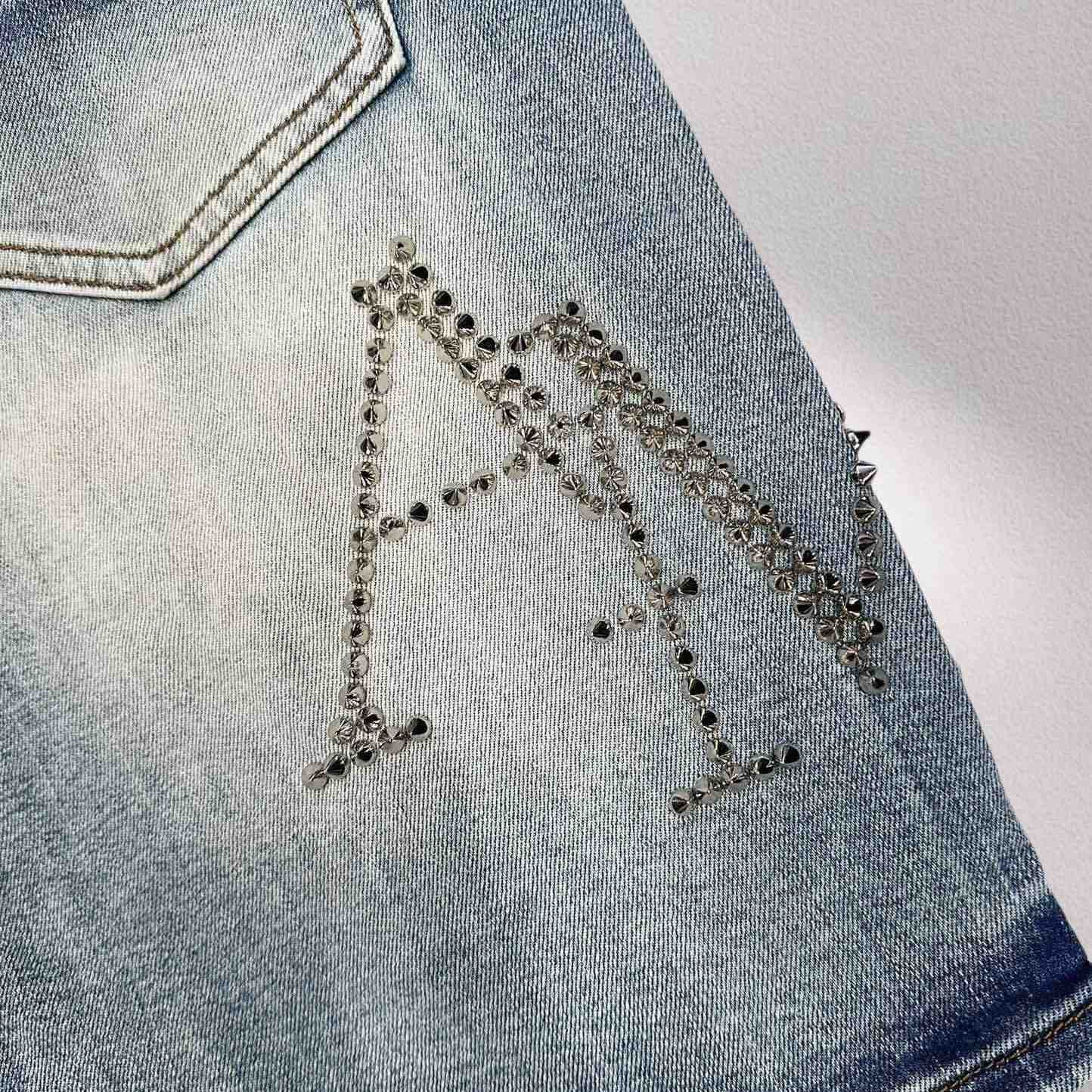 Amiri Denim Shorts     8000 - EUR FASHION