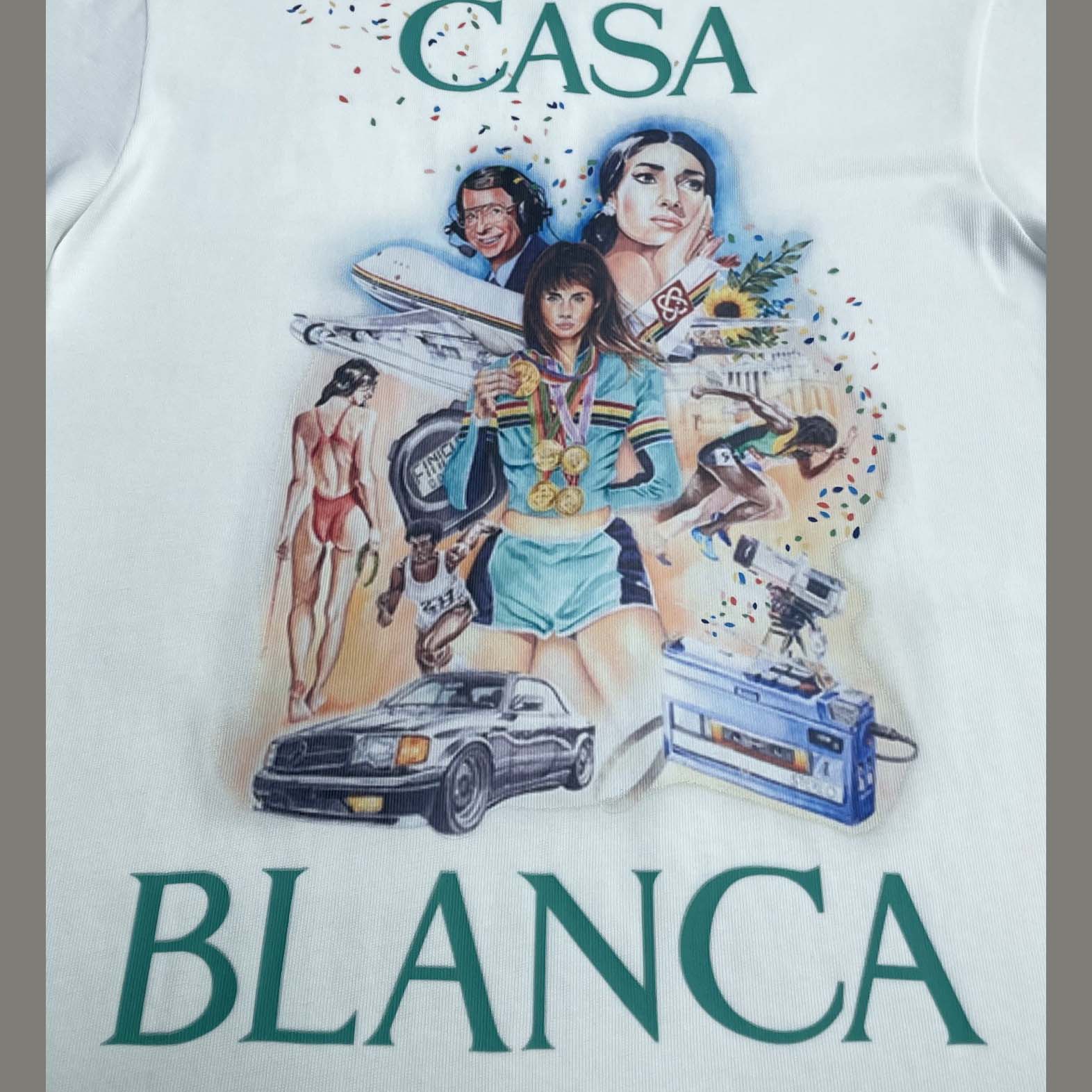 Casablanca printed T-shirt   C948 - EUR FASHION