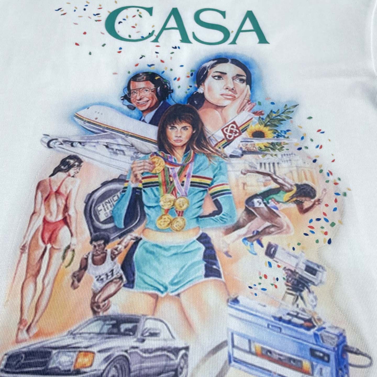 Casablanca printed T-shirt   C948 - EUR FASHION