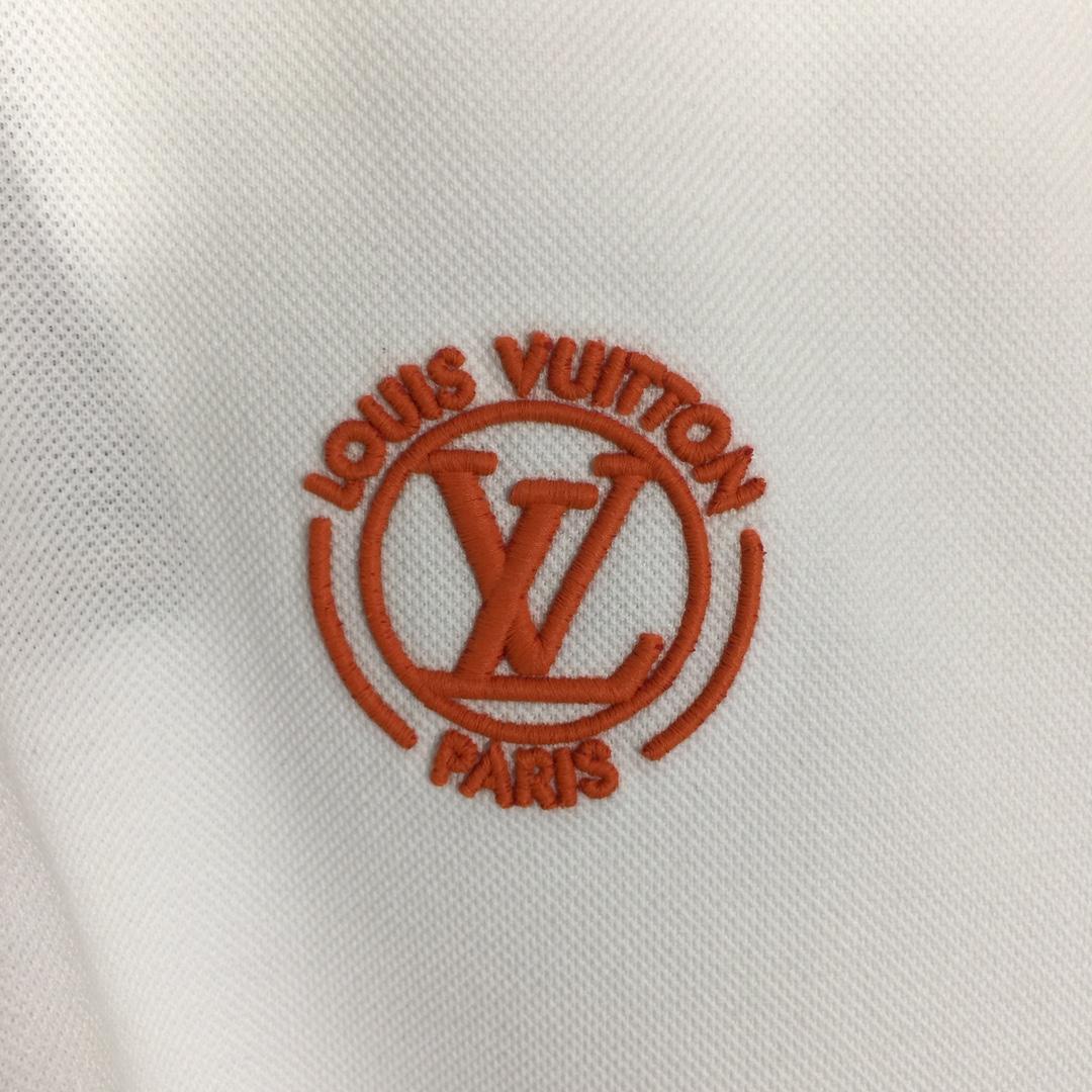Louis Vuitton Short-Sleeved Cotton Polo Shirt    - EUR FASHION