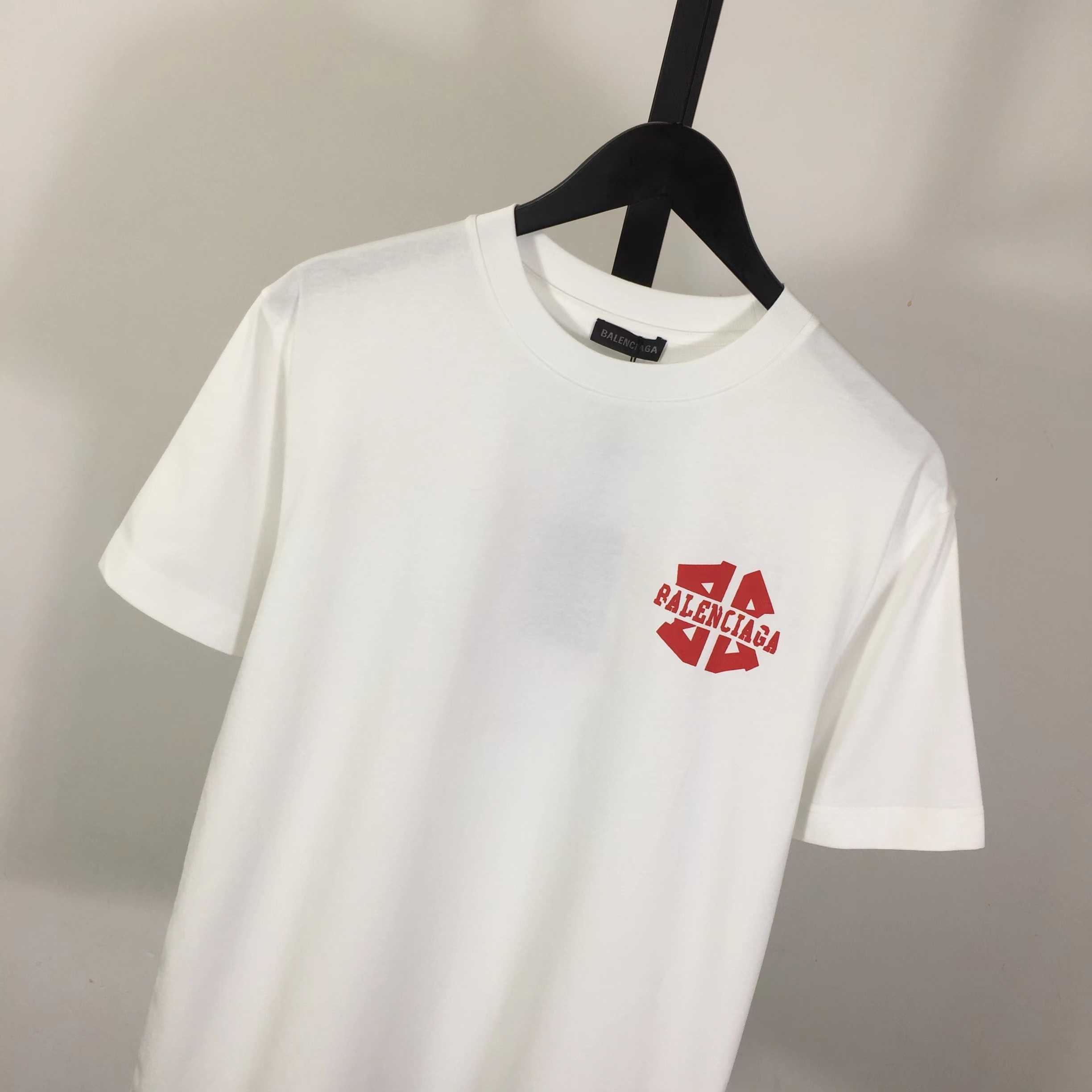 Balenciaga Activewear Cotton T-Shirt - EUR FASHION