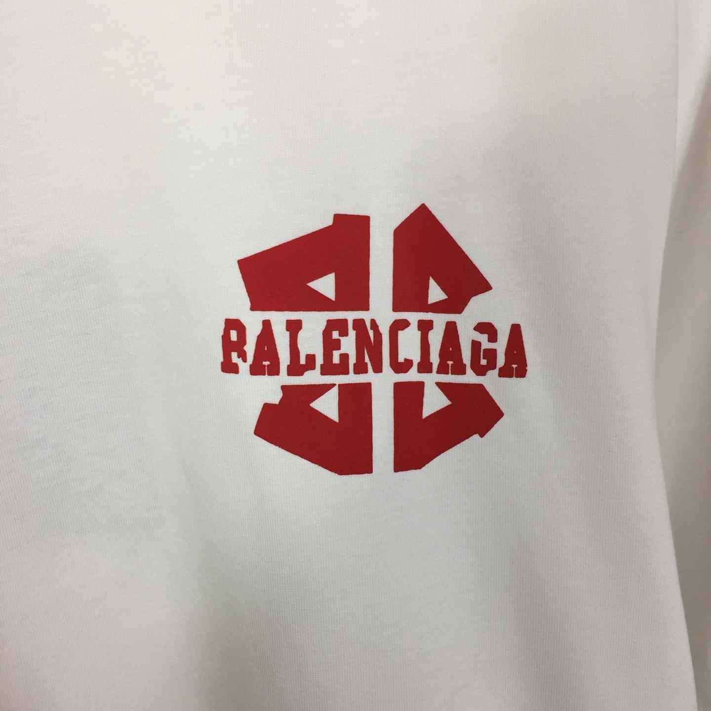 Balenciaga Activewear Cotton T-Shirt - EUR FASHION