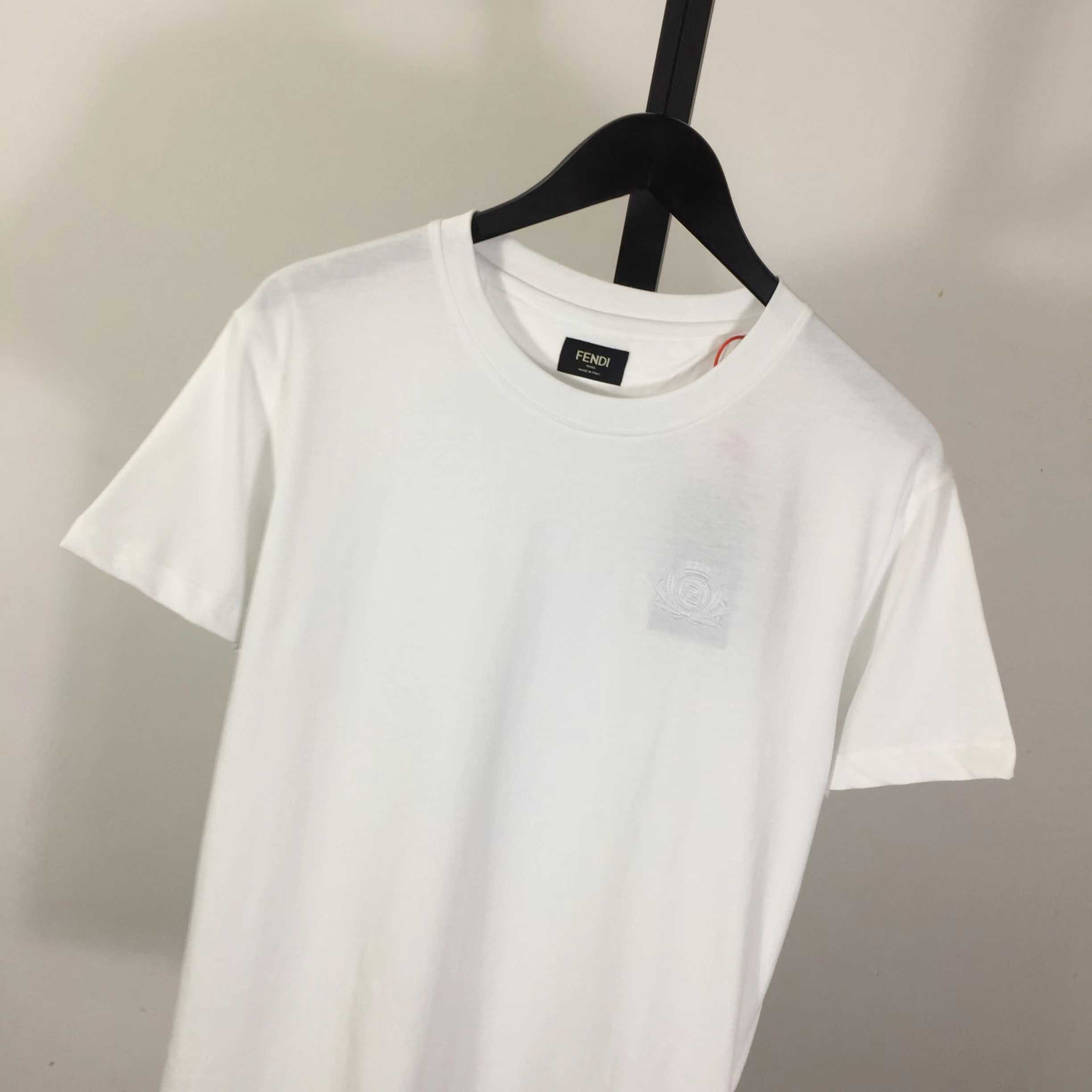 Fendi  Club Cotton T-shirt - EUR FASHION