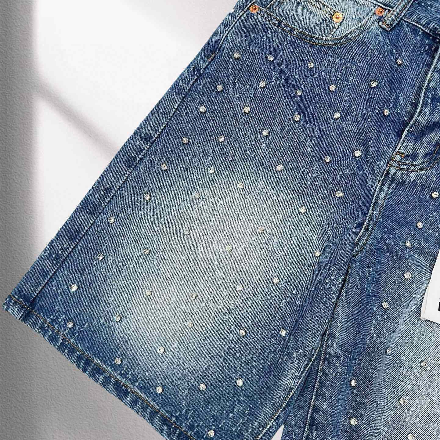 Purple-Brand Denim Shorts    1366 - EUR FASHION