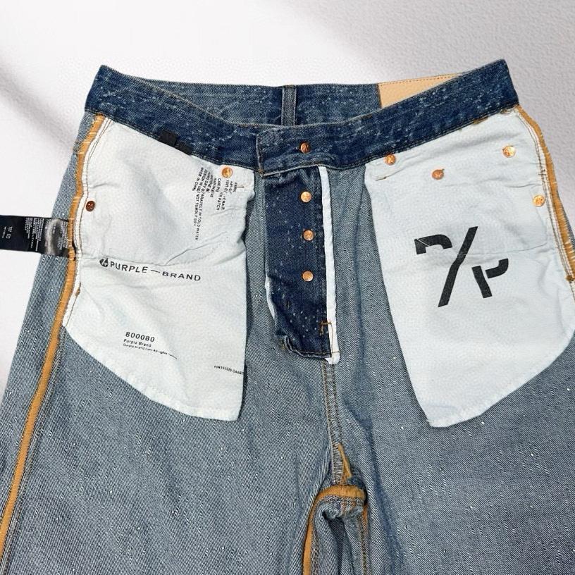 Purple-Brand Denim Shorts    1366 - EUR FASHION