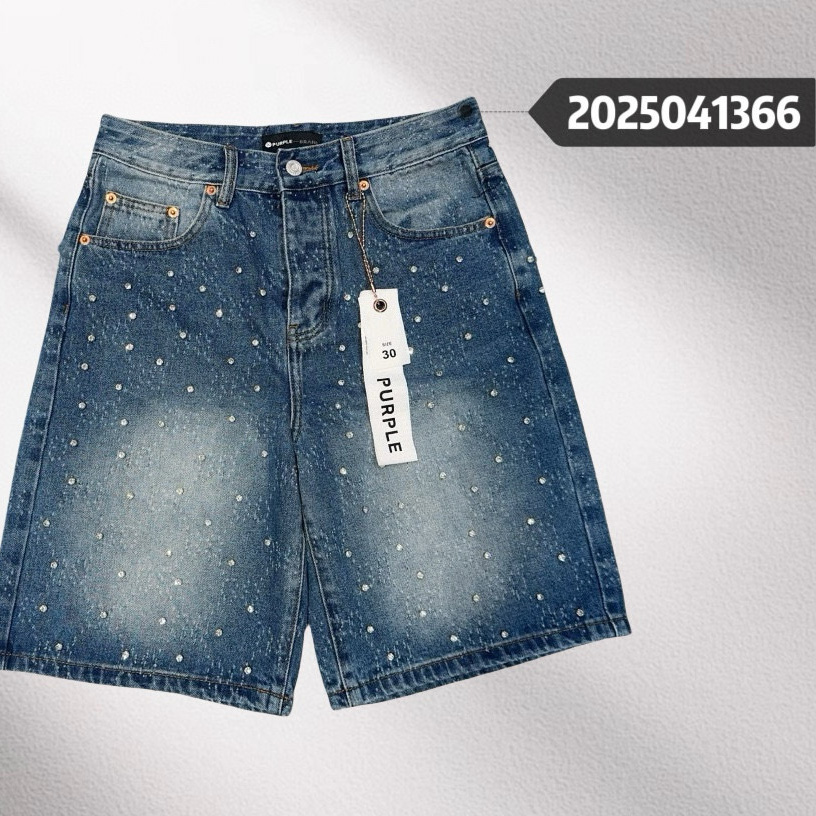 Purple-Brand Denim Shorts    1366 - EUR FASHION