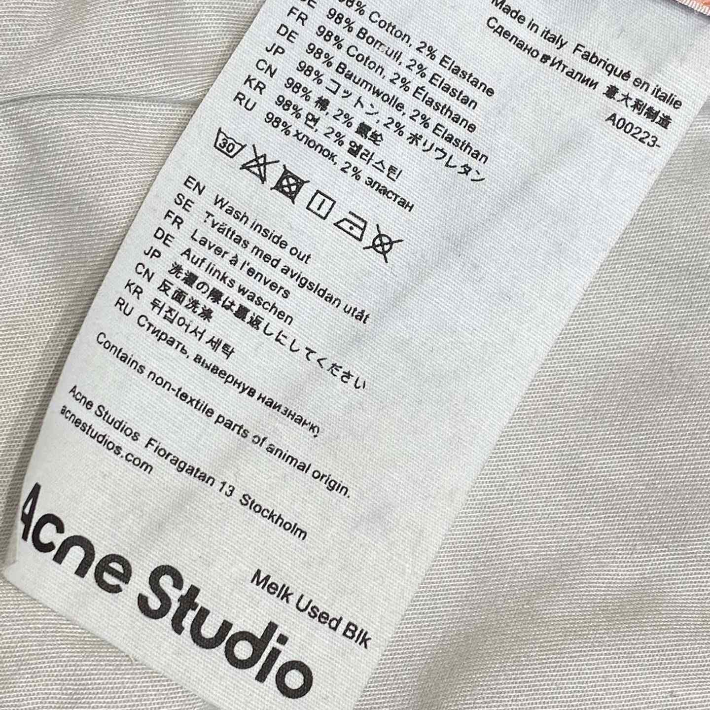 Acne Studios Denim Shorts - Loose Fit - EUR FASHION