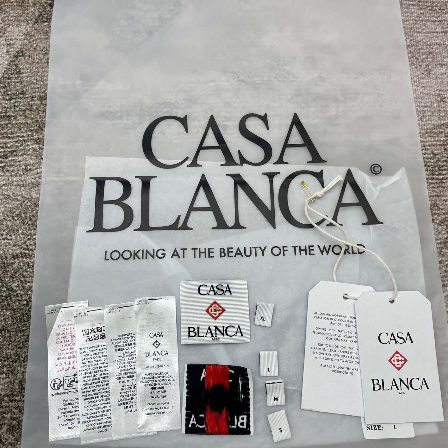 Casablanca Logo-patch T-shirt   C1002 - EUR FASHION
