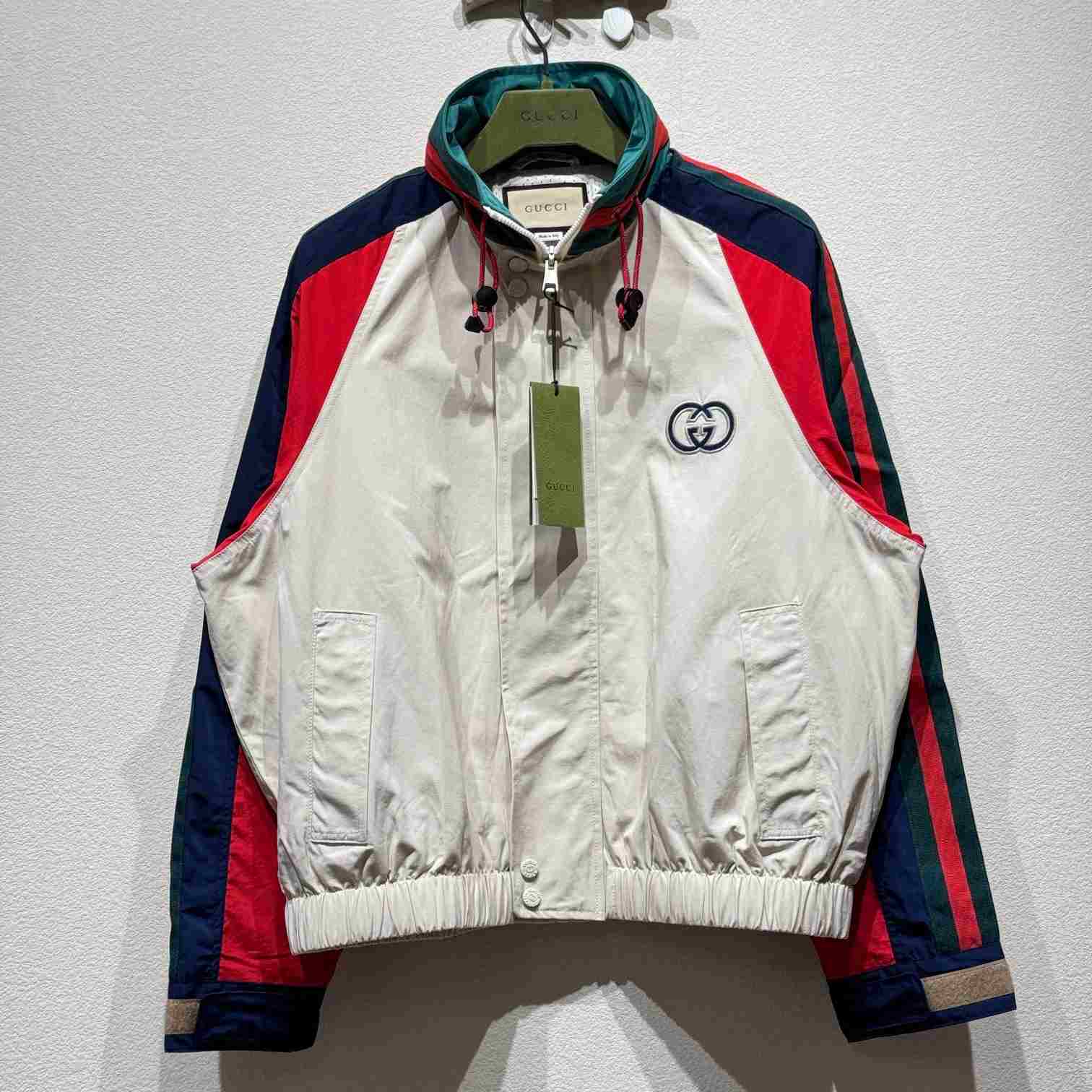 Gucci Colour-block Bomber Jacket  - EUR FASHION