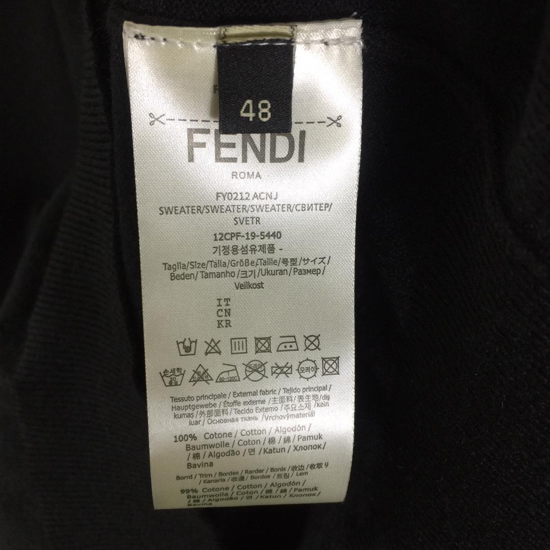 Fendi Embossing FF Short-Sleeved Polo Shirt - EUR FASHION