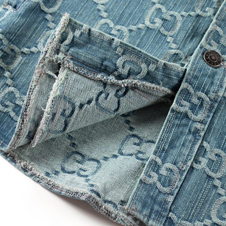 Gucci GG Monogram Denim Shirt - EUR FASHION