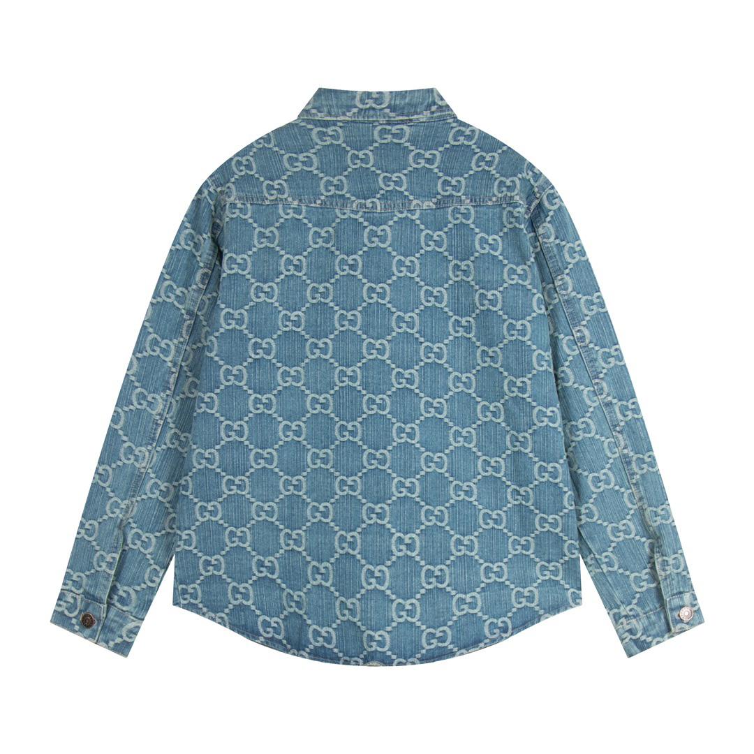 Gucci GG Monogram Denim Shirt - EUR FASHION