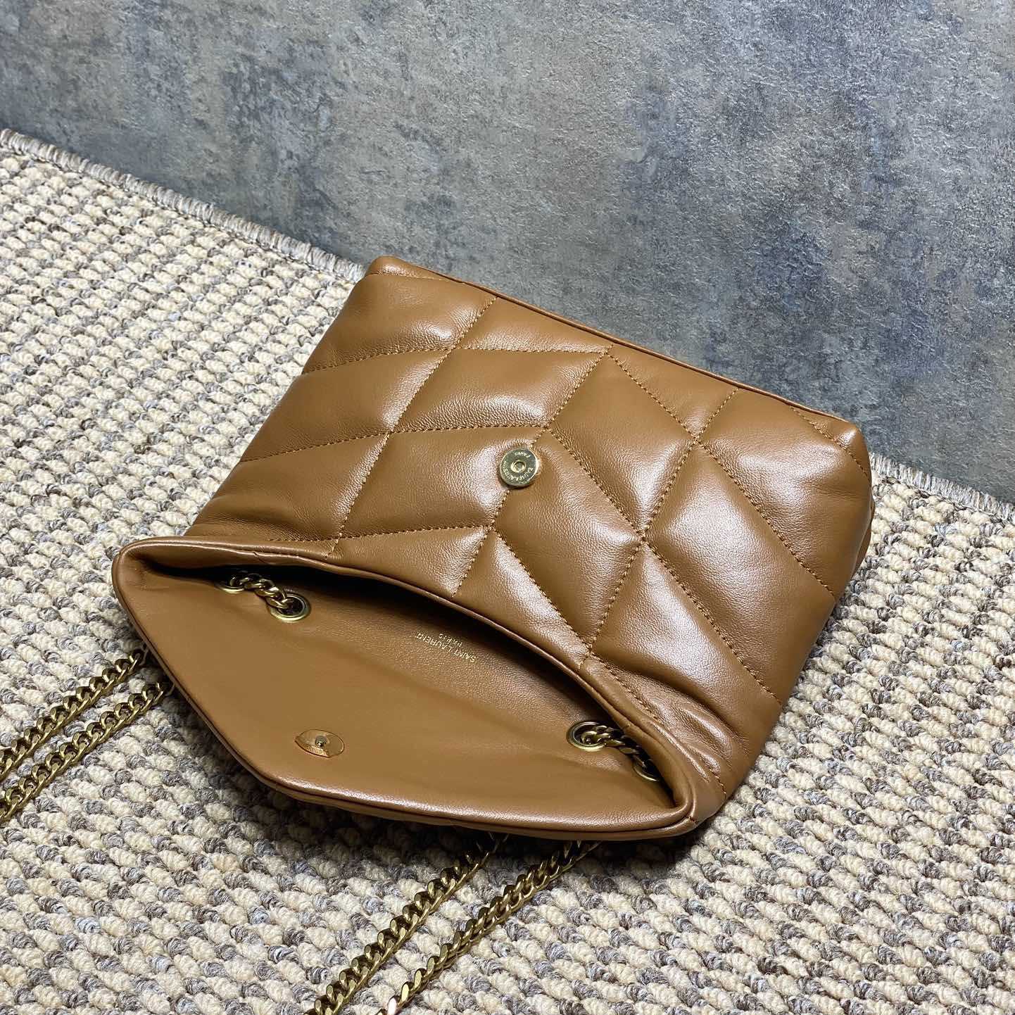 Saint Laurent Toy Puffer In Nappa Leather - EUR FASHION