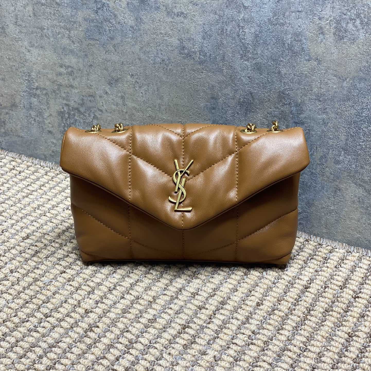 Saint Laurent Toy Puffer In Nappa Leather - EUR FASHION