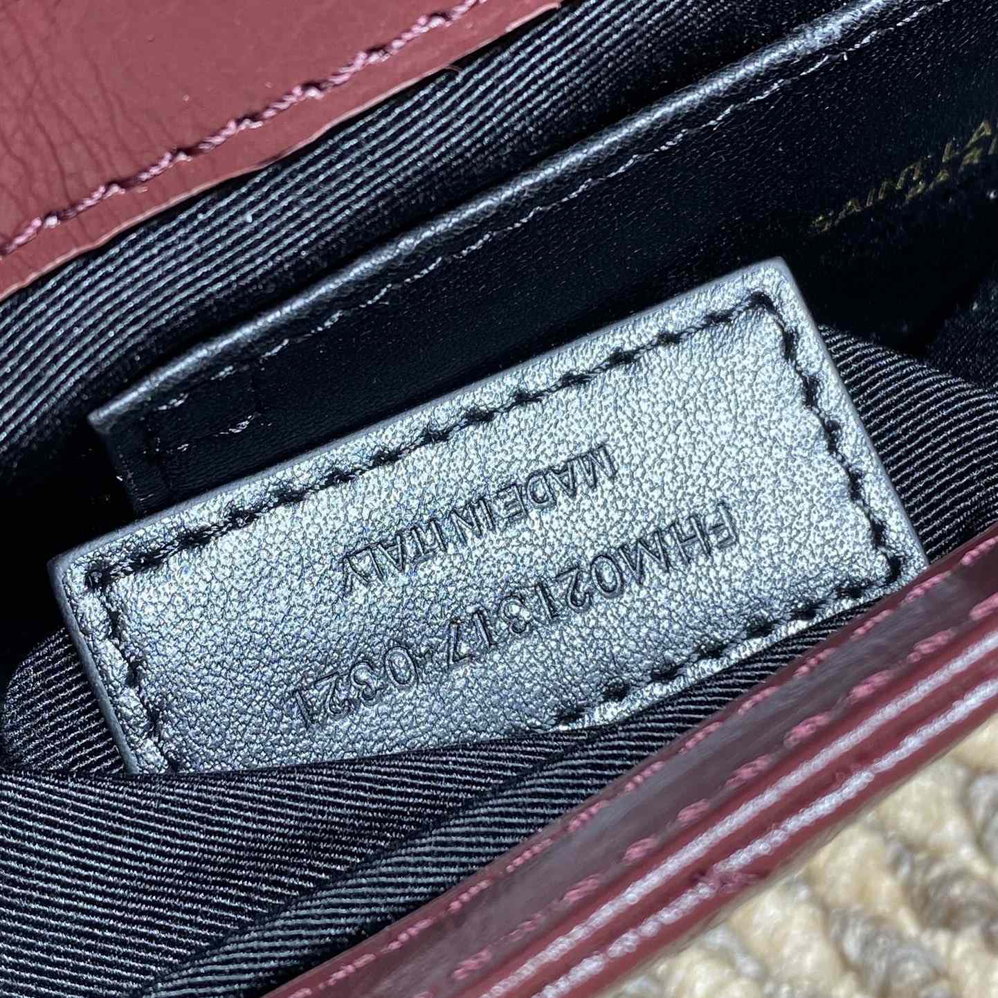 Saint Laurent College Mini In Shiny Leather - EUR FASHION