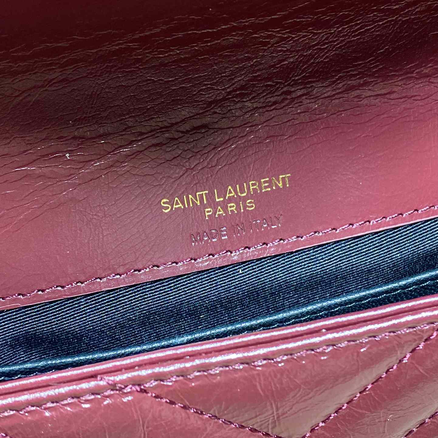 Saint Laurent College Mini In Shiny Leather - EUR FASHION