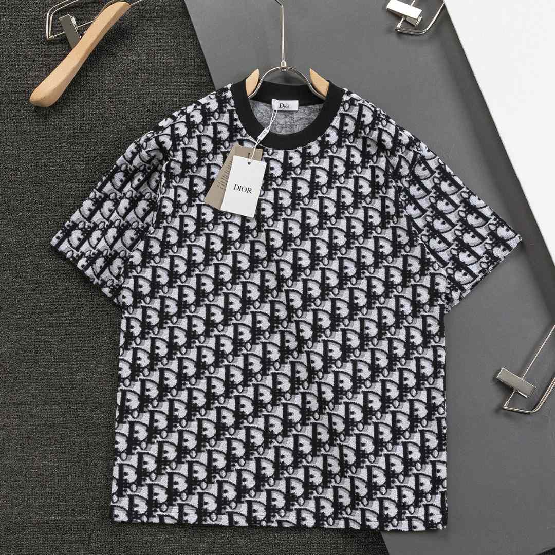 Dior Oblique T-Shirt, Relaxed Fit  - EUR FASHION