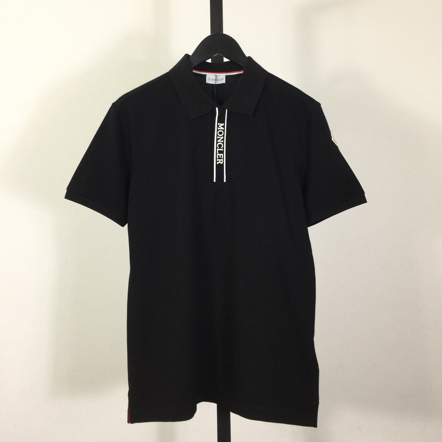 Moncler Tipped Cotton Piqué Polo - EUR FASHION