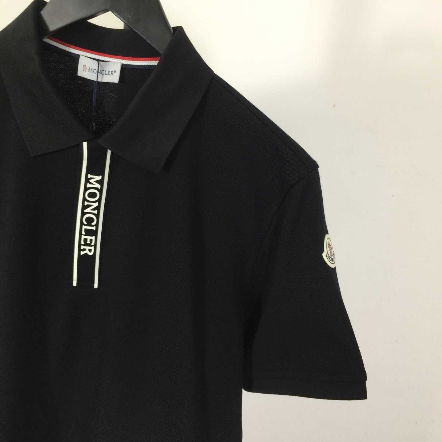 Moncler Tipped Cotton Piqué Polo - EUR FASHION