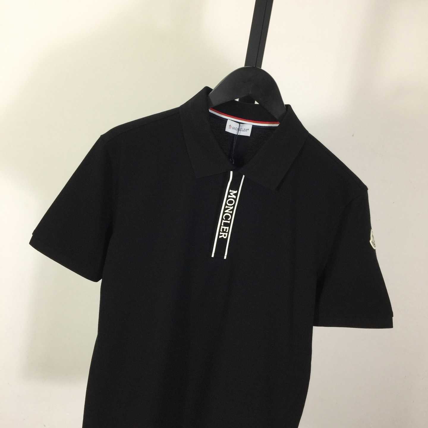 Moncler Tipped Cotton Piqué Polo - EUR FASHION