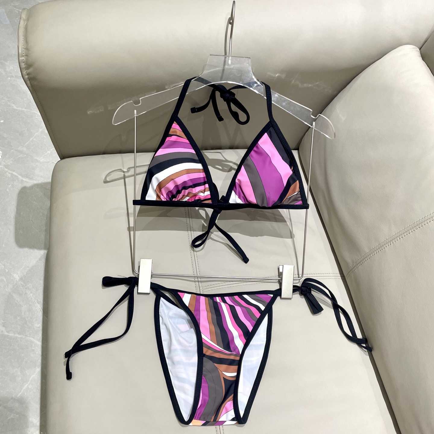 Pucci Iride-Print Bikini Top And Bikini Briefs - EUR FASHION