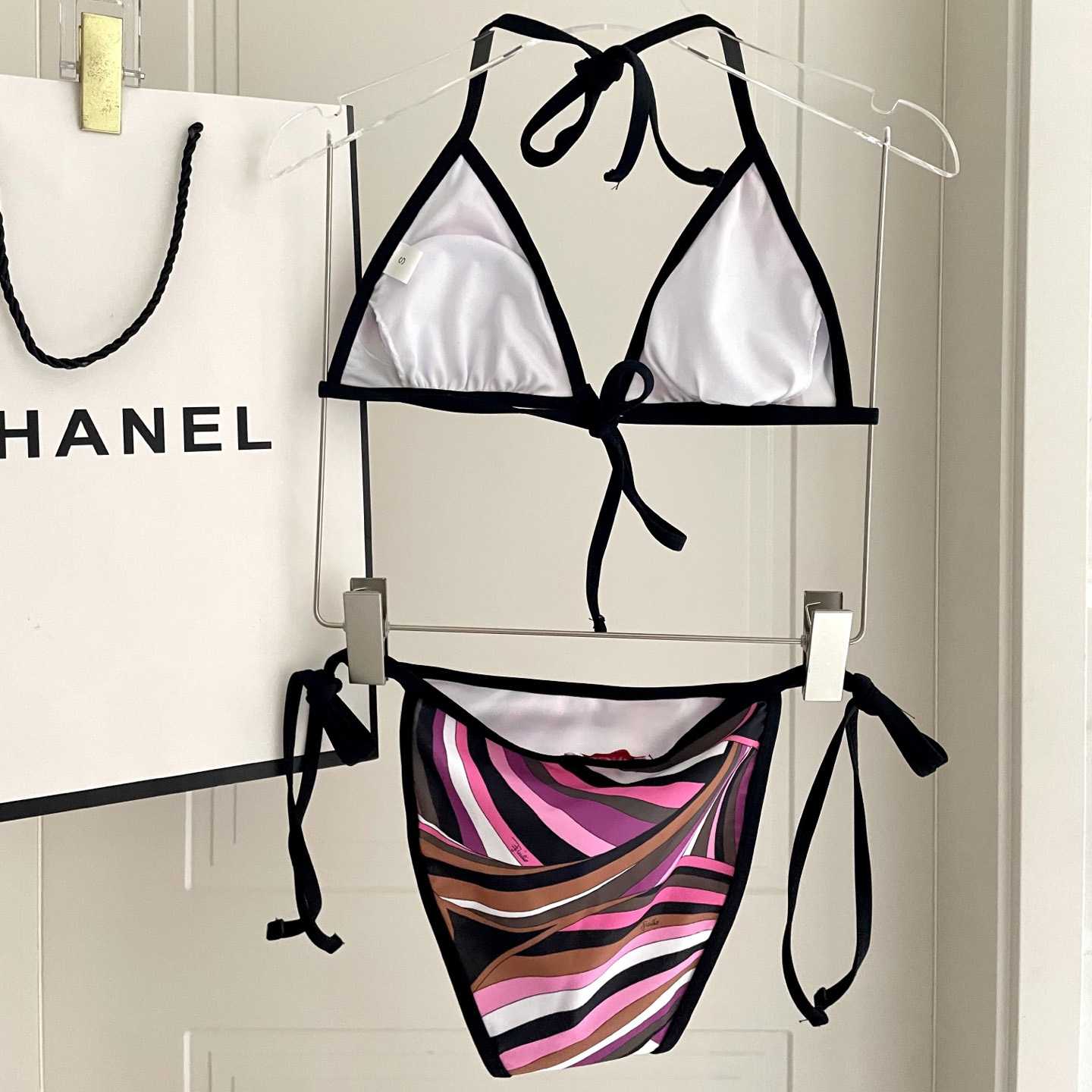 Pucci Iride-Print Bikini Top And Bikini Briefs - EUR FASHION