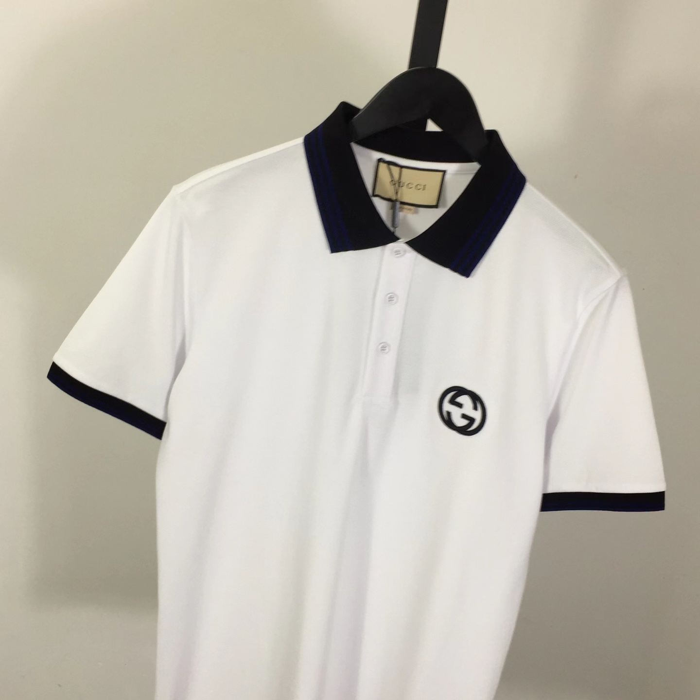 Gucci Interlocking G piqué polo shirt - EUR FASHION